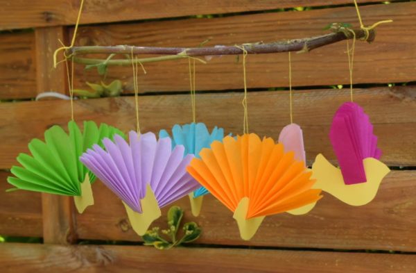 Kit Mobile Oiseaux en Soie