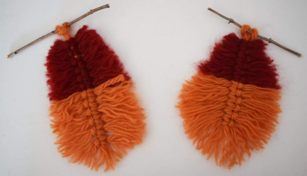 Kit Feuille d'Automne Macramé
