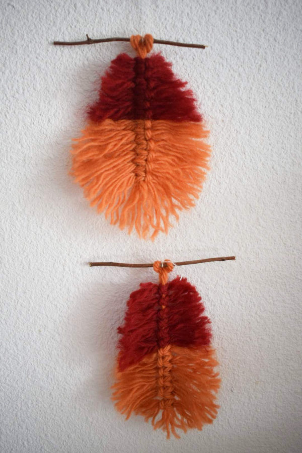 Kit Feuille d'Automne Macramé – Image 2